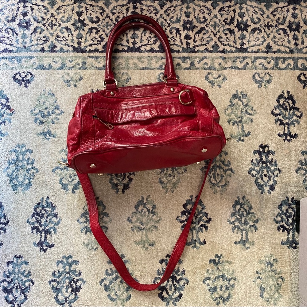 Rebecca Minkoff satchel bag with should strap